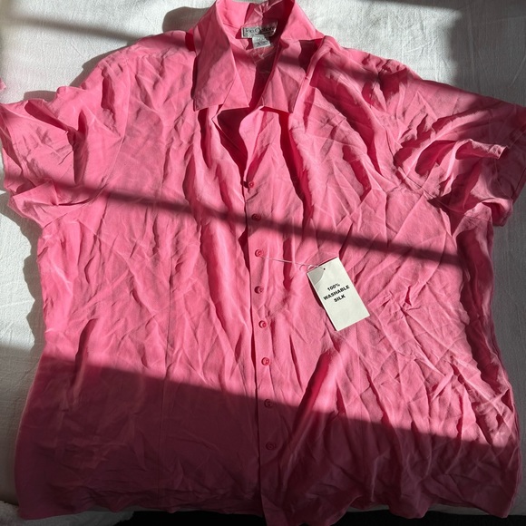 Top Options 100% silk top - Picture 1 of 4
